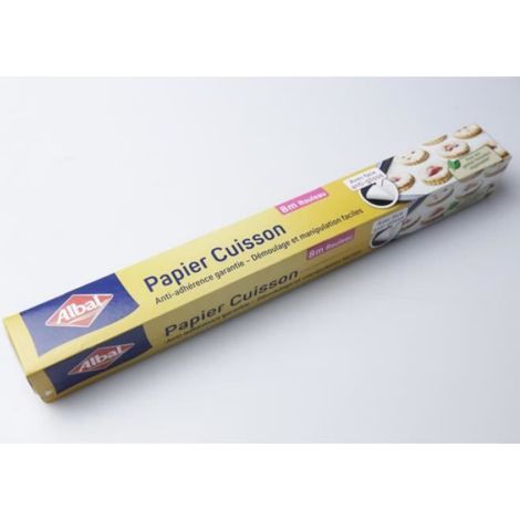 ALBAL Papier de multicuisson - 8 x 0.36 m (1/4)