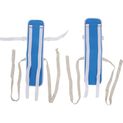 2 Pièces Sangle de Genou Anti-Chute pour Lit, Ceinture de Sécurité pour Personnes Âgées (1/5)
