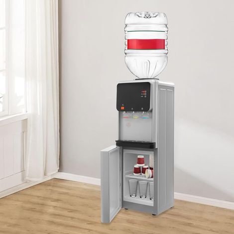 Distributeur d'eau froide autonome à charge supérieure - 500 W - 3 températures - Pour bureau, maison, refroidissement électronique (1/5)