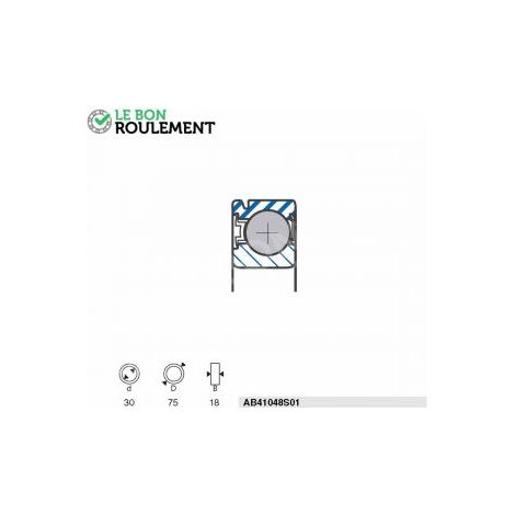 Roulement à billes AB41048S01-SNR