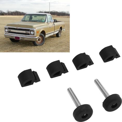 Les coussins de capot conviennent aux camions GMC/Chevy de 1967 à 1972 (28150). (1/5)