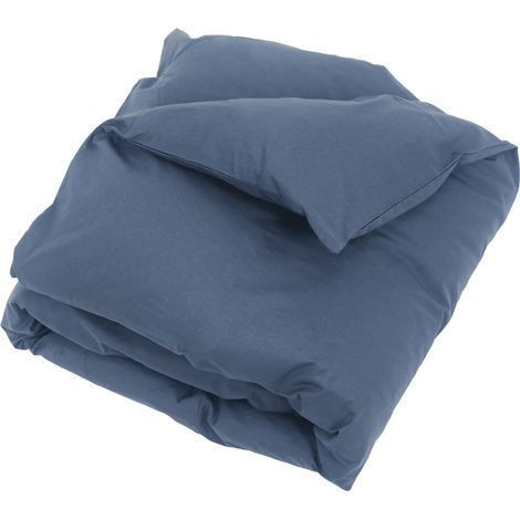 Housse de couette uni coton ALTO 140x200 cm (1/5)