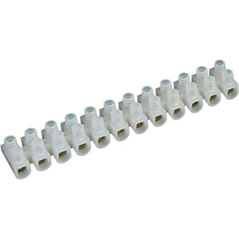 Confezione da 10 strisce terminali di giunzione bianche da 10 mm 1000104 gsc