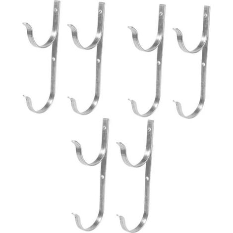 Autres accessoires robustes : perche télescopique, brosses résistantes à l'humidité pour spa de nage suspendu, manche d'aspirateur, râteau mural, serviette. (1/5)
