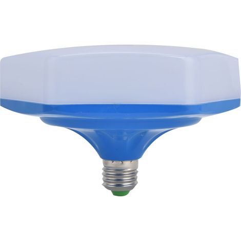 Lampe LED E27 Bluetooth en forme de soucoupe volante, LED RGBW multicolore, avec télécommande, 85-265 V (1/5)