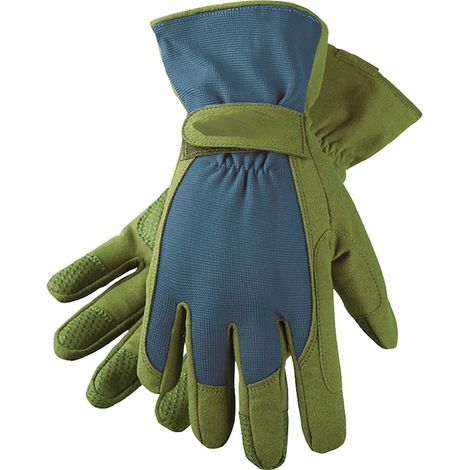 Gants de jardinage QttvbTna, anti-perforation et anti-épines, manchette anti-poussière, confortables et souples (1/4)