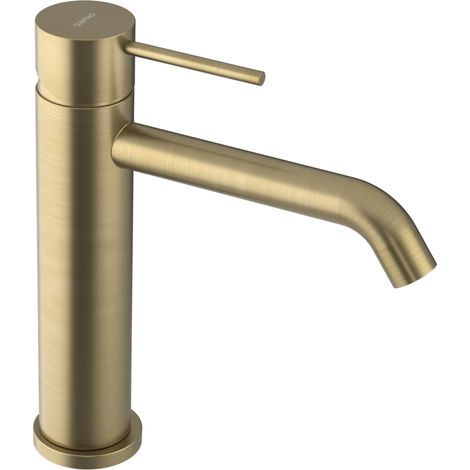 Sapho Ultramix - Mitigeur de lavabo, doré mat UT004G (1/2)