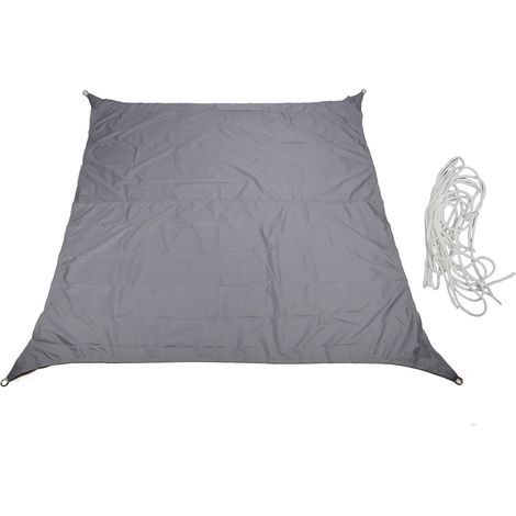 Professionelles Sonnensegel, wasserdicht, 90 % UV-Schutz, atmungsaktiv, für den Außenbereich, Terrasse, Garten
