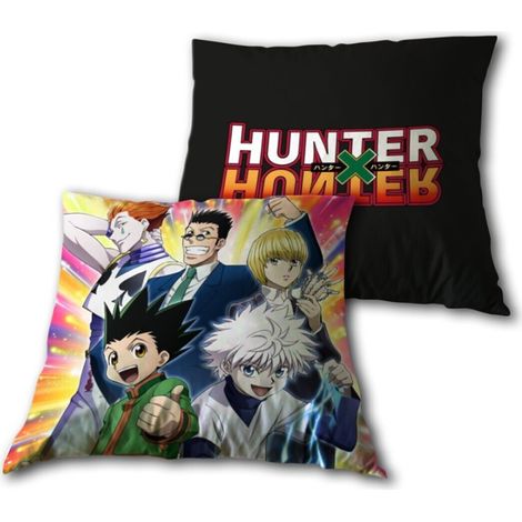 Coussin Hunter x Hunter - 5 personnages - 35x35 cm (1/2)