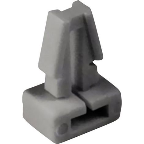 HellermannTyton TM1SF-N66-NA-C1 Embase de fixation 151-40119 avec dispositif d'ancrage naturel 1 pc(