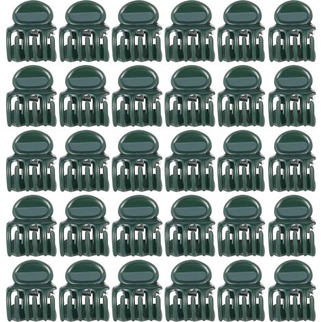 50 clips de soporte para plantas, clips para tomates, clips para tomates, para el hogar, el jardín y el soporte de plantas trepadoras