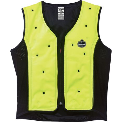 Gilet de refroidissement avec technologie d'évaporation à sec