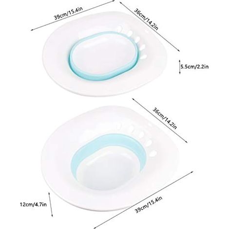 Siège de bain pliant 39cm, anti-débordement (1/3)
