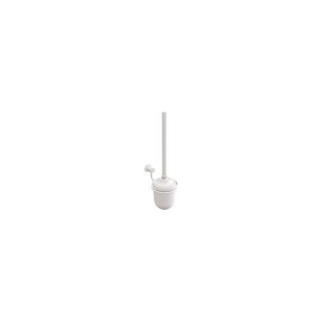 Cepillo de baño con tapa, blanco