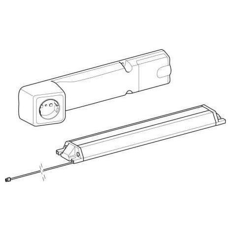 Geberit Steckdosenelement mit ComfortLight-Modul, 60 cm, (1/5)