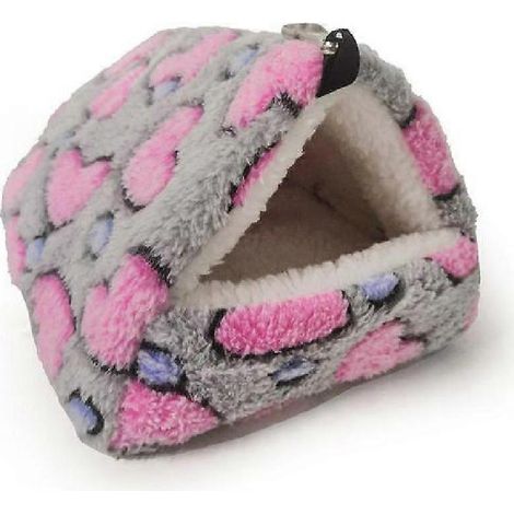 Nid en coton pour hamster, ours en soie dorée, sac de miel, sac de couchage volant, perroquet, écureuil diabolique, mini hérisson, nid en coton chaud