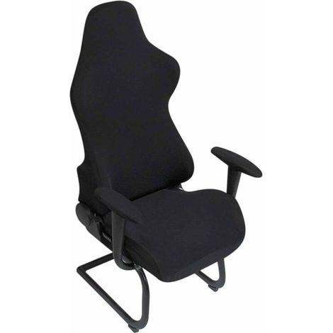 Green Mobility-Housses de chaise de jeu extensibles noires, ergonomiques, pour ordinateur inclinable (sans chaises) (1/5)