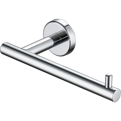 Support de Papier Toilette chromé 12,7 cm en Acier Inoxydable 304 pour Salle de Bain, Peut contenir des Rouleaux méga Rouleaux, Support Mural chromé Poli (1/5)