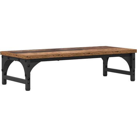 Support de moniteur Bois Ancien 55 x 23 x 14 cm