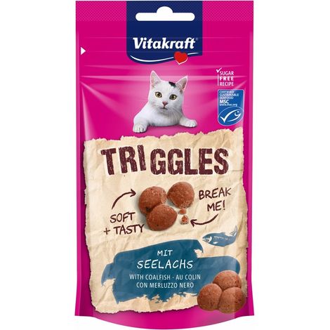 Pochúťka Vitakraft Triggles losos 40g