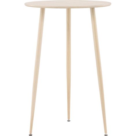 Table de Bar "Plaza" 105cm Naturel (1/5)