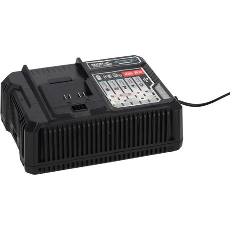 Chargeur intelligent DEDRA 18 V - charge rapide de la batterie (1/3)
