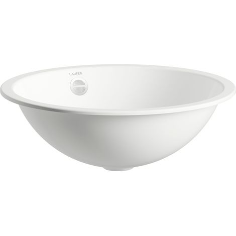 LAUFEN FORM Einbauwaschtisch von unten, rund, ohne Hahnloch, mit (1/2)