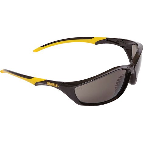 DEWALT DPG96-2D EU Safety Glasses with Anti-Fog Protection, Black and Yellow, EN 166 DIN 166 S346201