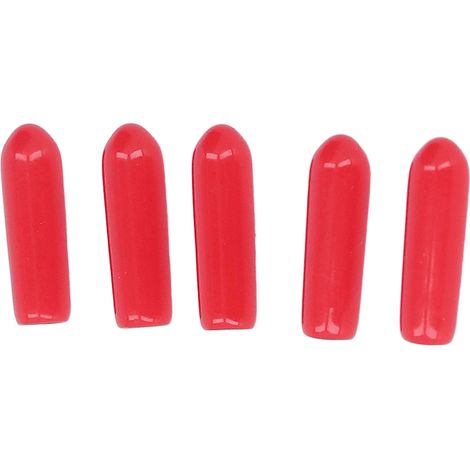 Capuchons de vis 200 pièces, protection filetage mâle PVC flexible, cache vis ignifuge et anticorrosion, protecteur d'articulation 5 mm/0,2 po (1/5)