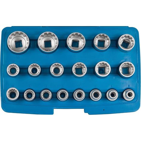 SW-Stahl 05650L Multi Steckschlüssel- Einsätze 1/2 Zoll (1/2)