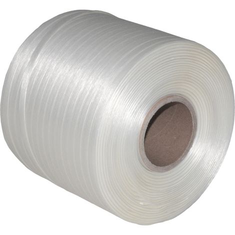 1 Rolle 9 mm 500 m 275 KG Ballenpresse Textil Band Umreifungsband Polyesterband