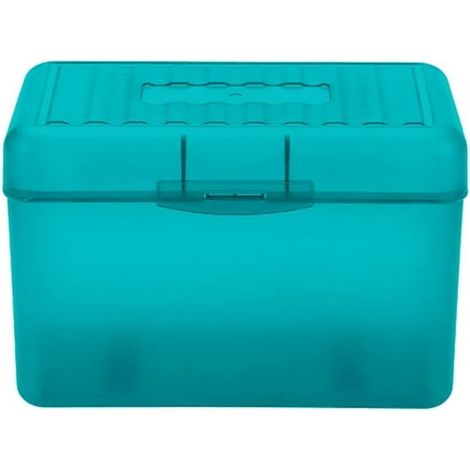 Porte-fiches coloré pour fiches de révision,  Comprend un couvercle, boîte de rangement empilable pour la maison et l'école