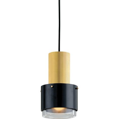 Melrose Suspension 1 Lumière Laiton Vintage