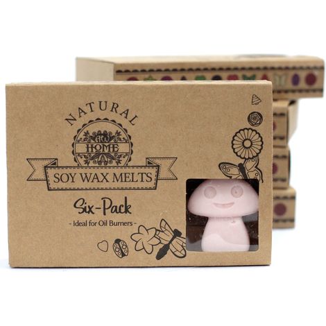 Coffret cadeau de 6 cires à fondues - Bois de santal foncé- Vendu par 1 (1/4)