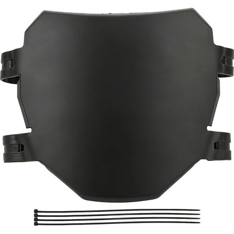 Cubierta de barrera contra el barro de diseño contemporáneo - Negra (1/2)