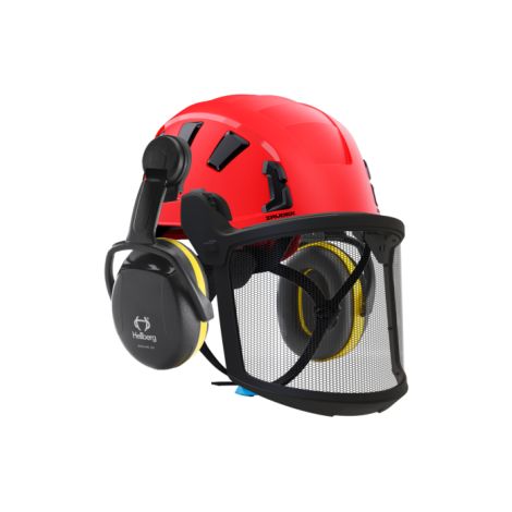 Kit forestal Oreka II Vent MIPS IRUDEK  Rojo