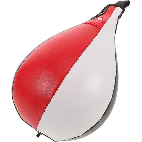 Ballons de boxe suspendus conçus pour soulager le stress et brûler des calories lors de leur utilisation en salle de sport. Fabriqués en matériau élastique, vendus à l'unité. (1/5)
