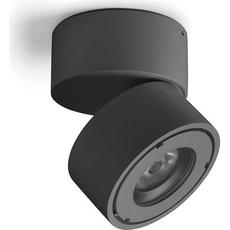 Proyector superficie tilt DISC IP65 LED COB 8.60W 1155lm(855lm) CRI80 3000K 34º Antracita (1/4)