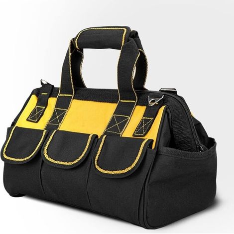Boite et casier de rangement pour outils Sac à outils multifonction en tissu Oxford, sac électrique, multi-poches, sac de prévention étanche, trousse à outils (1/5)