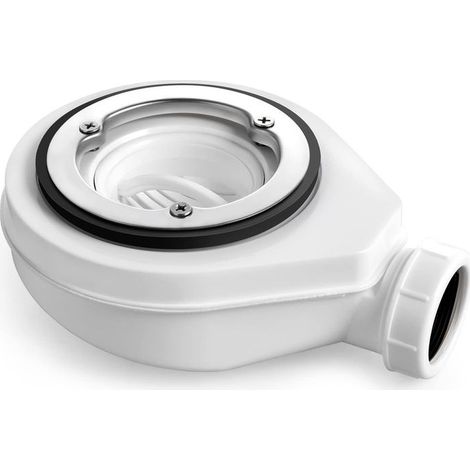 Bonde horizontale sans capot Ø90 DONA pour receveurs de douche, (1/5)