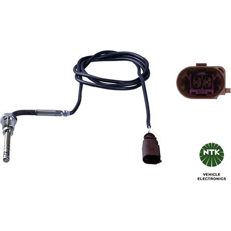 Capteur, température des gaz NTK 97018 VW 03L906088FF 03L906088HG