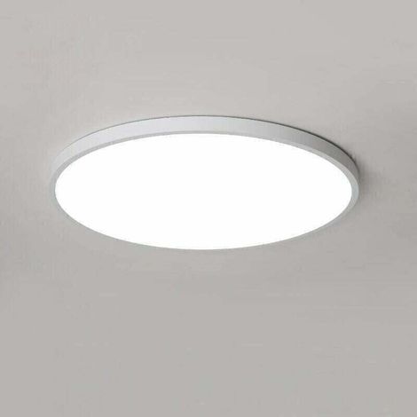 Plafonnier LED - Plafonnier LED moderne blanc neutre - Étanche IP44, diamètre 22 cm - Convient pour salle de bain, chambre à coucher, cuisine, salon, balcon (1/5)