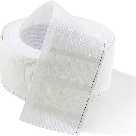 Ensemble de 6 mètres de ruban pour rideaux, ruban à crochets renforcé, ruban de renfort pour tissu de rideau, sangle en polyester et coton