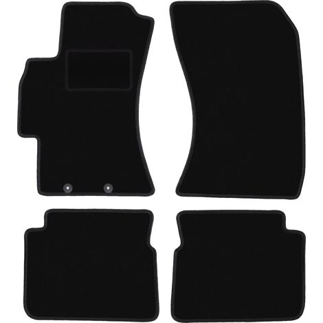 Tappetini in velluto nero per: Subaru Forester III SUV (2008-2013) (1/5)