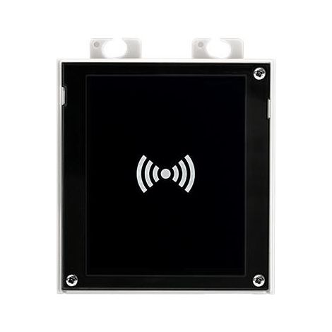 Lector de tarjetas RFID - 2N - 13.56mHz - Negro - IP54 - Compatible con NFC
