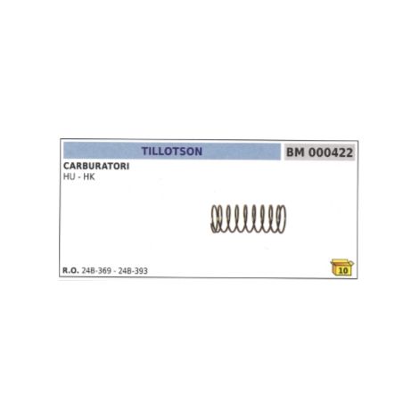 Muelle carburador de membrana TILLOTSON HU - HK 24B-369 - 24B-393