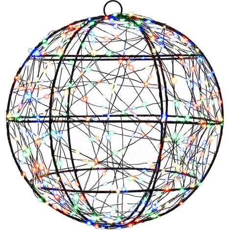 Weihnachts-Finial-Licht 300 LEDs Mehrfarbig vidaXL