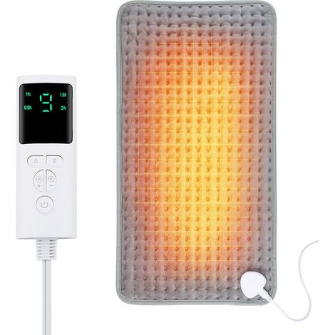 Heizkissen Heizdecke Temperaturregelung Taille und Bauch Heizdecke, 9 Stufen der Temperatureinstellung, 4 Stufen des Timers