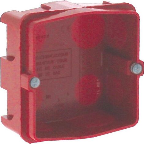 Boîte Batibox ménagère pour prise 20 et 32 A à 1 poste, profondeur 40 mm
