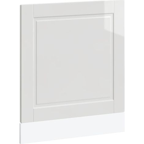 Maison Exclusive - Pannello Lavastoviglie Porto Bianco Lucido 60x1,5x57 cm